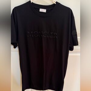 Moncler Classic Black Short Sleeve Tee